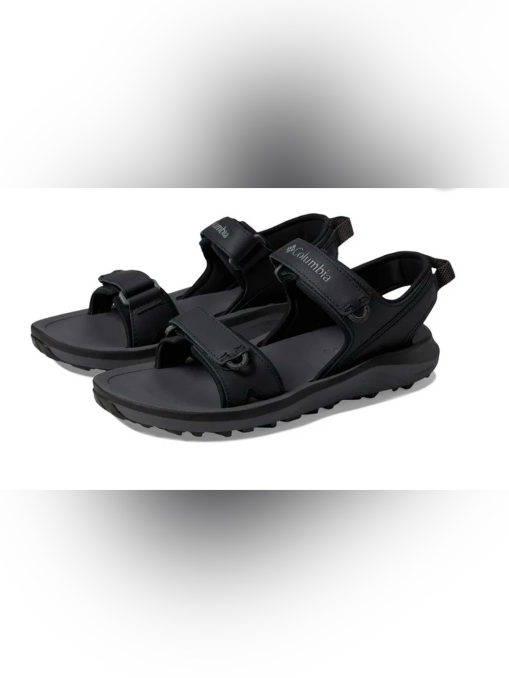Columbia Men's Black Outdoor Adjustable Sport Sandals. Men size 10‎